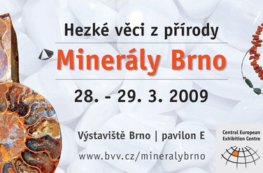 Historicky první billboard Minerálů Brno